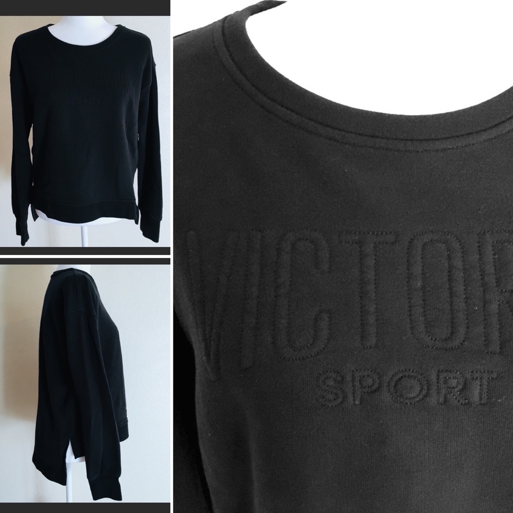 Victoria’s Secret Victoria Sport Black Sweatshirt
